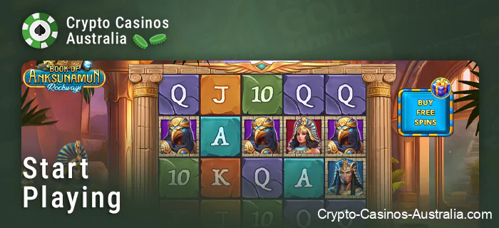 Start playing online pokies at crypto casinos