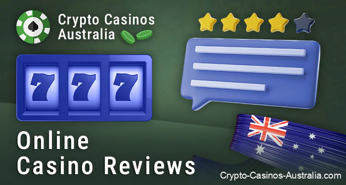 Actual reviews on online crypto casinos for Australian residents