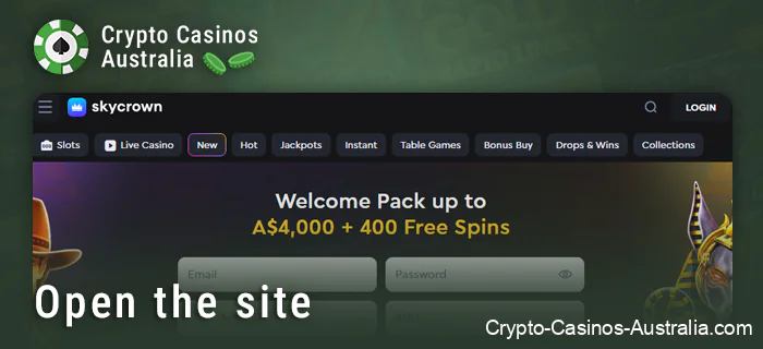 Visit SkyCrown Crypto Casino